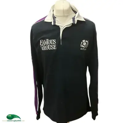 1999 2000 Scotland L/s Home Rugby Union Shirt Large