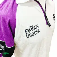 1999 Scotland Polo Rugby Shirt | Old Official Cotton Oxford Jersey