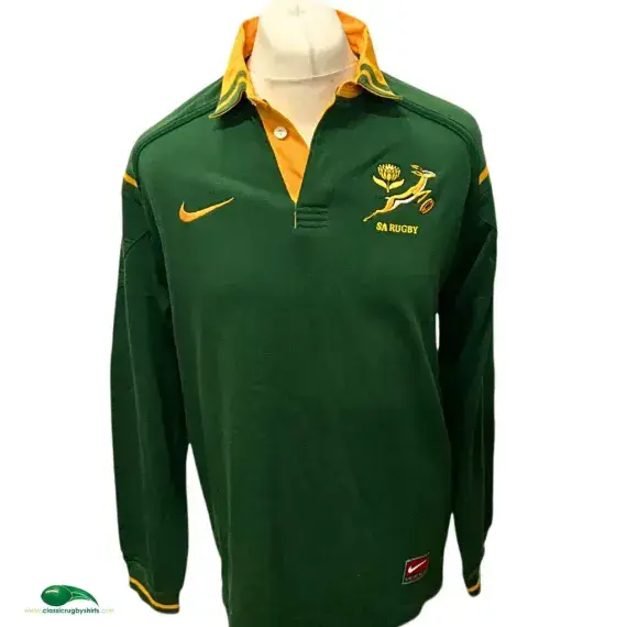 1999/2000 South Africa Rugby Shirt | old Official Nike Jersey
