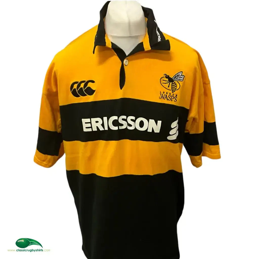 LONDON WASPS RUGBY ユニフォーム　ラグビー　イングランド BNWT* LONDON WASPS RUGBY UNION SHIRT UNDER ARMOUR SIZE XL | eBay