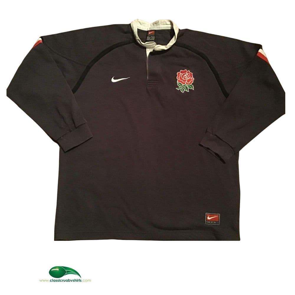 Classic Rugby Shirts | 1999 2000 England Vintage Old Away Jerseys
