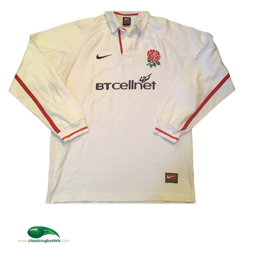Classic Rugby Shirts | 2001 England Vintage Old Jersey Heritage