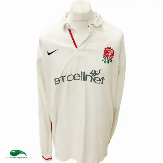 1999/2001 England Player Rugby Shirt | Old Official Nike Jersey