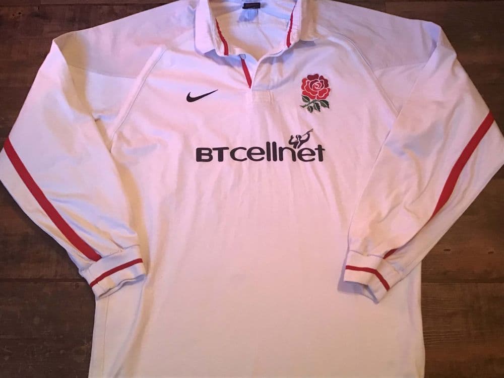 Classic Rugby Shirts 1999 England Vintage Old Jerseys