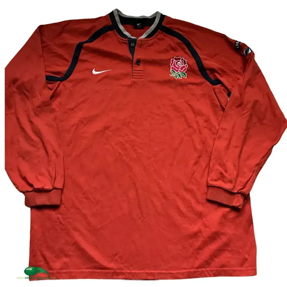 Classic Rugby Shirts | 2001 England Vintage Old Training Jerseys