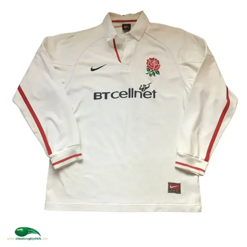Classic Rugby Shirts | 1999 England Vintage Old Retro Jerseys