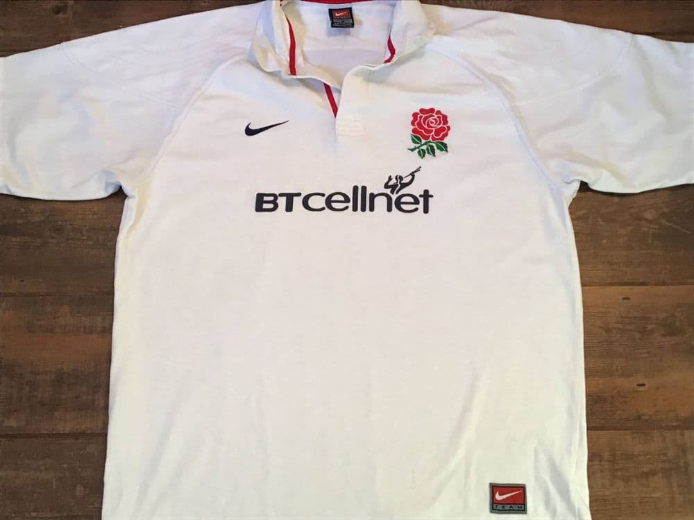 Classic Rugby Shirts | 2000 England Vintage Old Jersey
