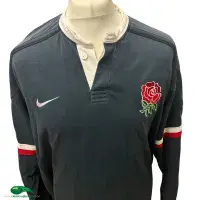 1999/2001 England Rugby Shirt | Old Official Nike Jersey