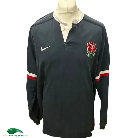 1999/2001 England Rugby Shirt | Old Official Nike Jersey
