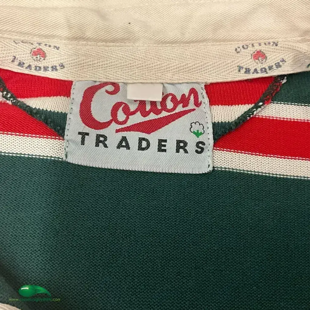 Chemise Leicester Tigers Rugby Union - Marque Cotton Traders - Taille M - Occasion
