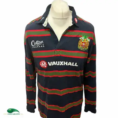 1999 2001 Leicester Tigers Rugby Union Away Shirt Adults Medium