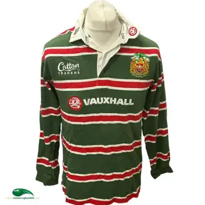 1999 2001 Leicester Tigers Rugby Union Home Shirt  Medium