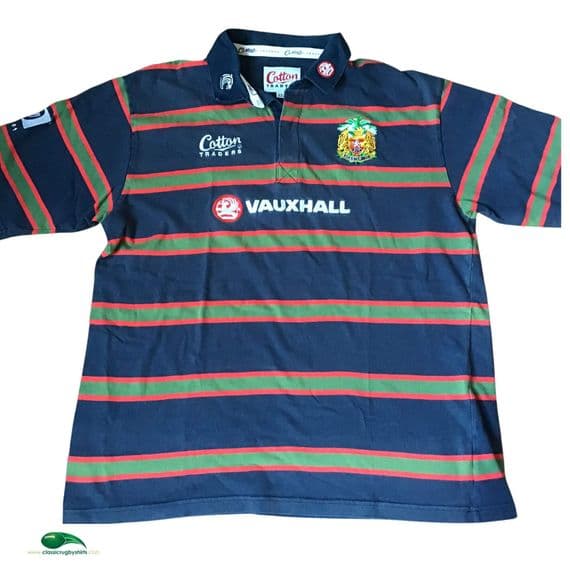 Classic Rugby Shirts | 2001 Leicester Tigers Vintage Retro Old Jersey