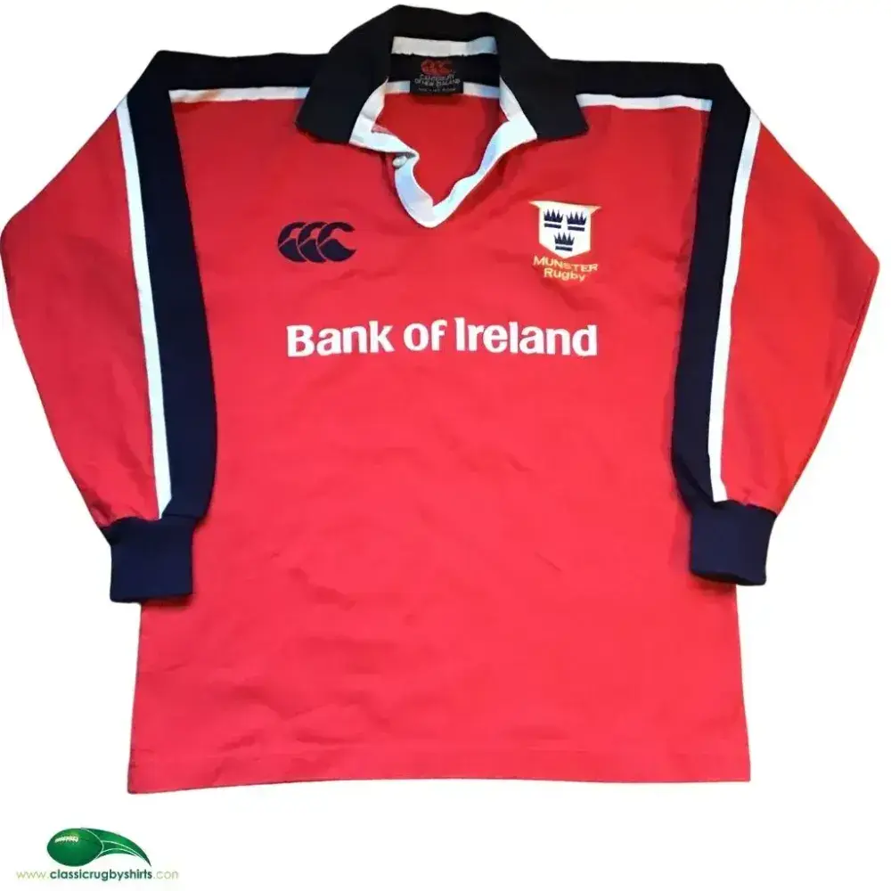 Classic Rugby Shirts 1999 Munster Vintage Old Jerseys