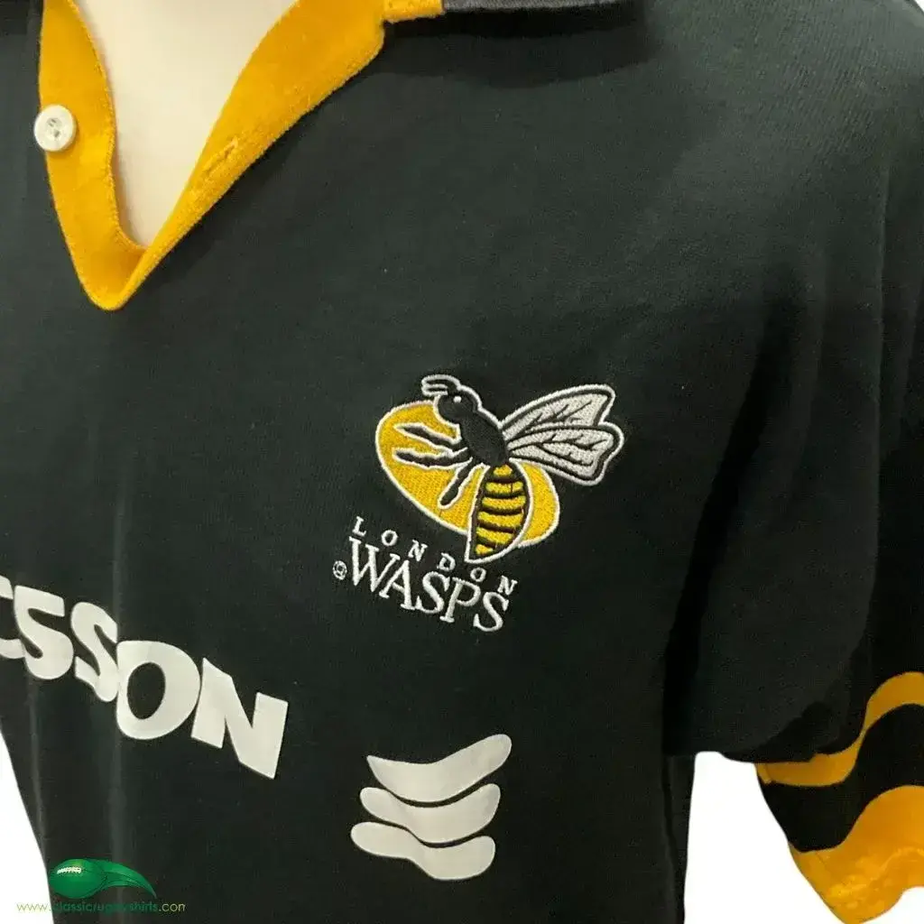 1999/2001 Wasps Rugby Shirt | Old Official Canterbury Jersey