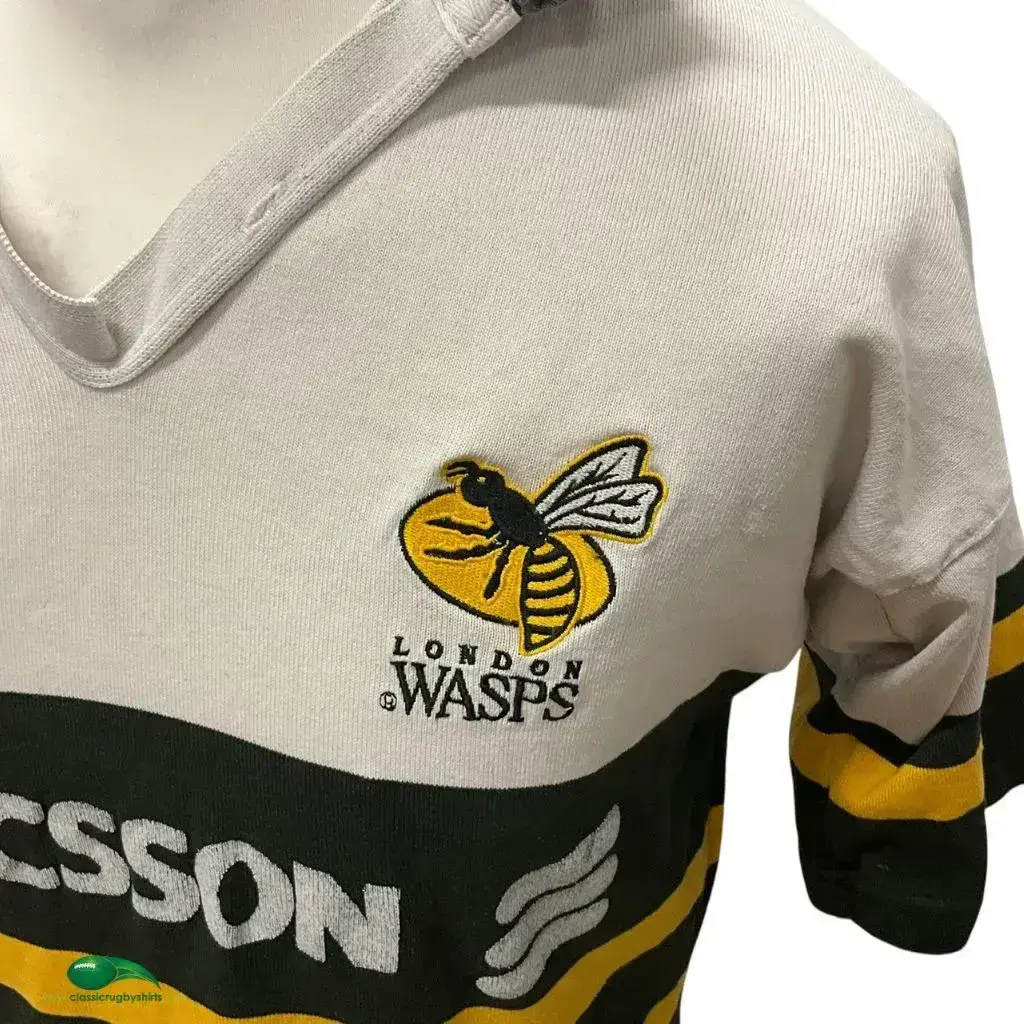 1999/ 2001 Wasps Rugby Shirt - Vintage Canterbury Jersey