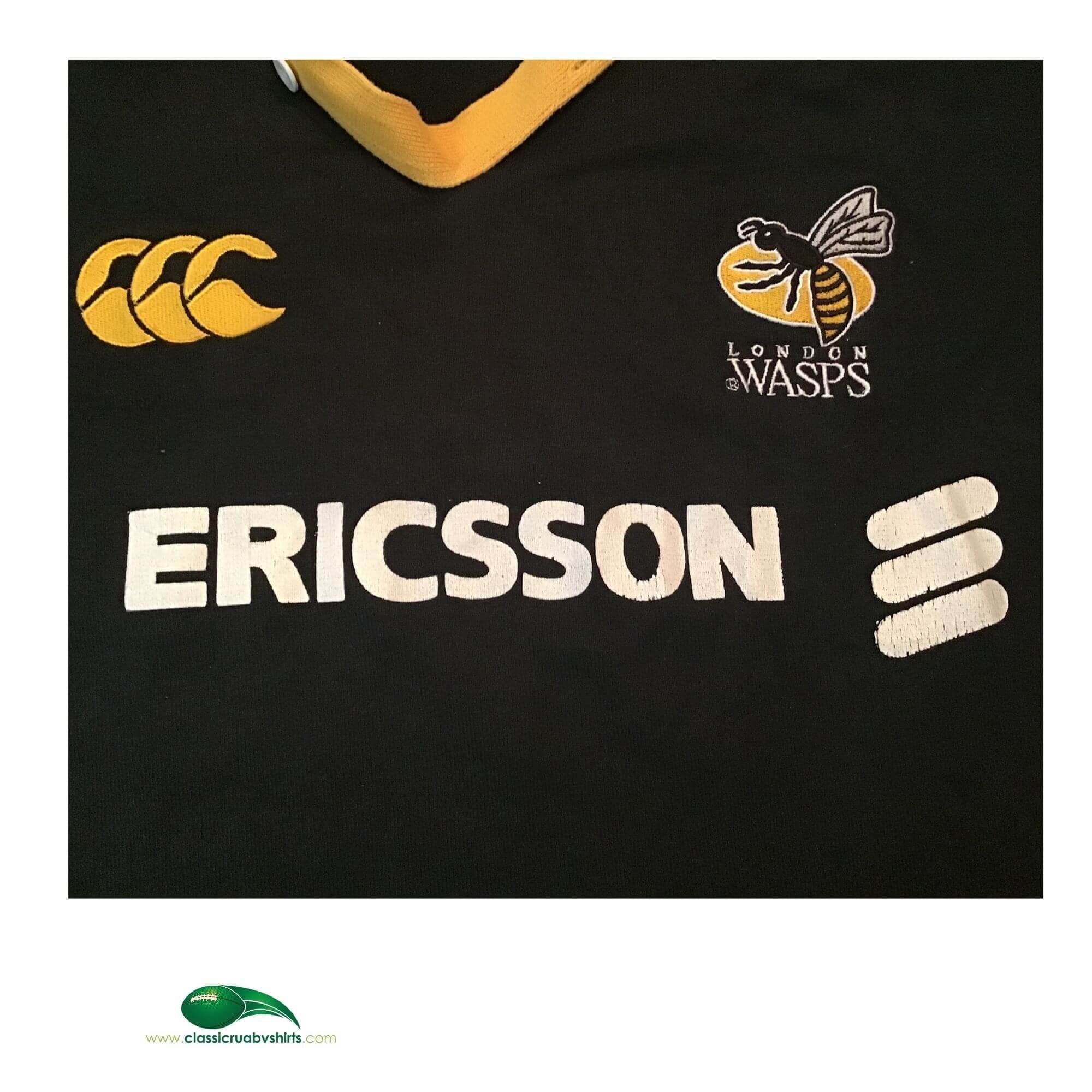 Classic Rugby Shirts 2000 2001 Wasps Vintage Old Retro Jerseys