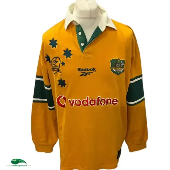 1999 Australia Centenary Rugby Shirt | Old Official Reebok Jersey - Vintage Classic Rugby Shirts