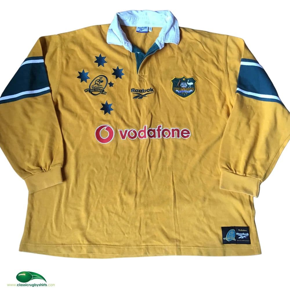 Classic Rugby Shirts 1999 Wallabies Old Vintage Jerseys