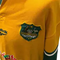 Reebok 1999年 ラグビー オーストラリア代表 ナイロン セットアップ 1999 Australia Rugby Shirt | Old Official Reebok Jersey