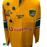 1999 Australia Centenary Rugby Shirt | Old Official Reebok Jersey