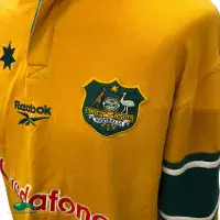 1999 Australia Centenary Rugby Shirt | Old Official Reebok Jersey