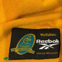1999 Australia Centenary Rugby Shirt | Old Official Reebok Jersey