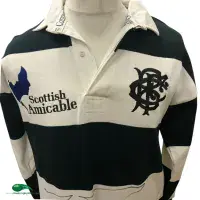 1999 Barbarians Rugby Shirt | Old Official Cotton Oxford Jersey