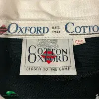 1999 Barbarians Rugby Shirt | Old Official Cotton Oxford Jersey