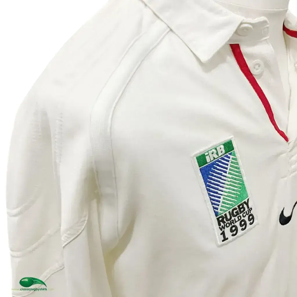 Maillot Angleterre Rugby Coupe Du Monde 1999 - Taille XL Adulte, Occasion En Très Bon état