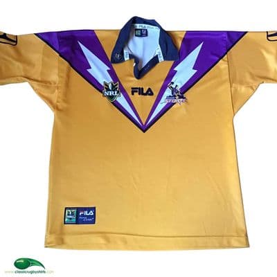 1999 Melbourne Storm Rugby League Away Shirt Large XL