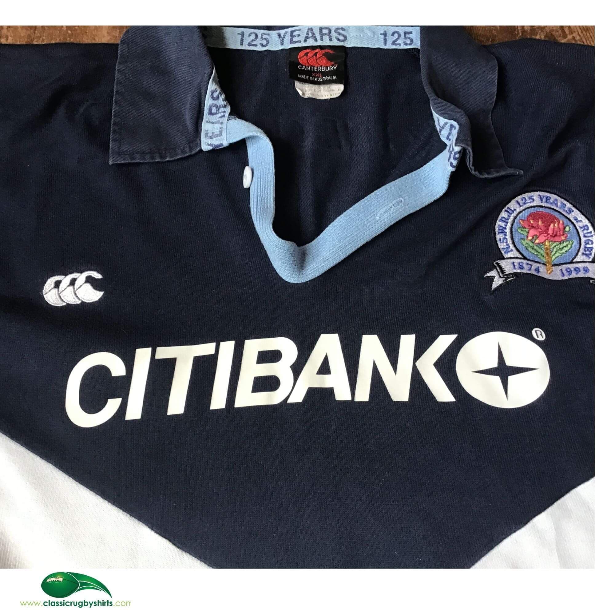 Maillot NEW SOUTH WALES WARATAHS Super Rugby shirt CANTERBURY