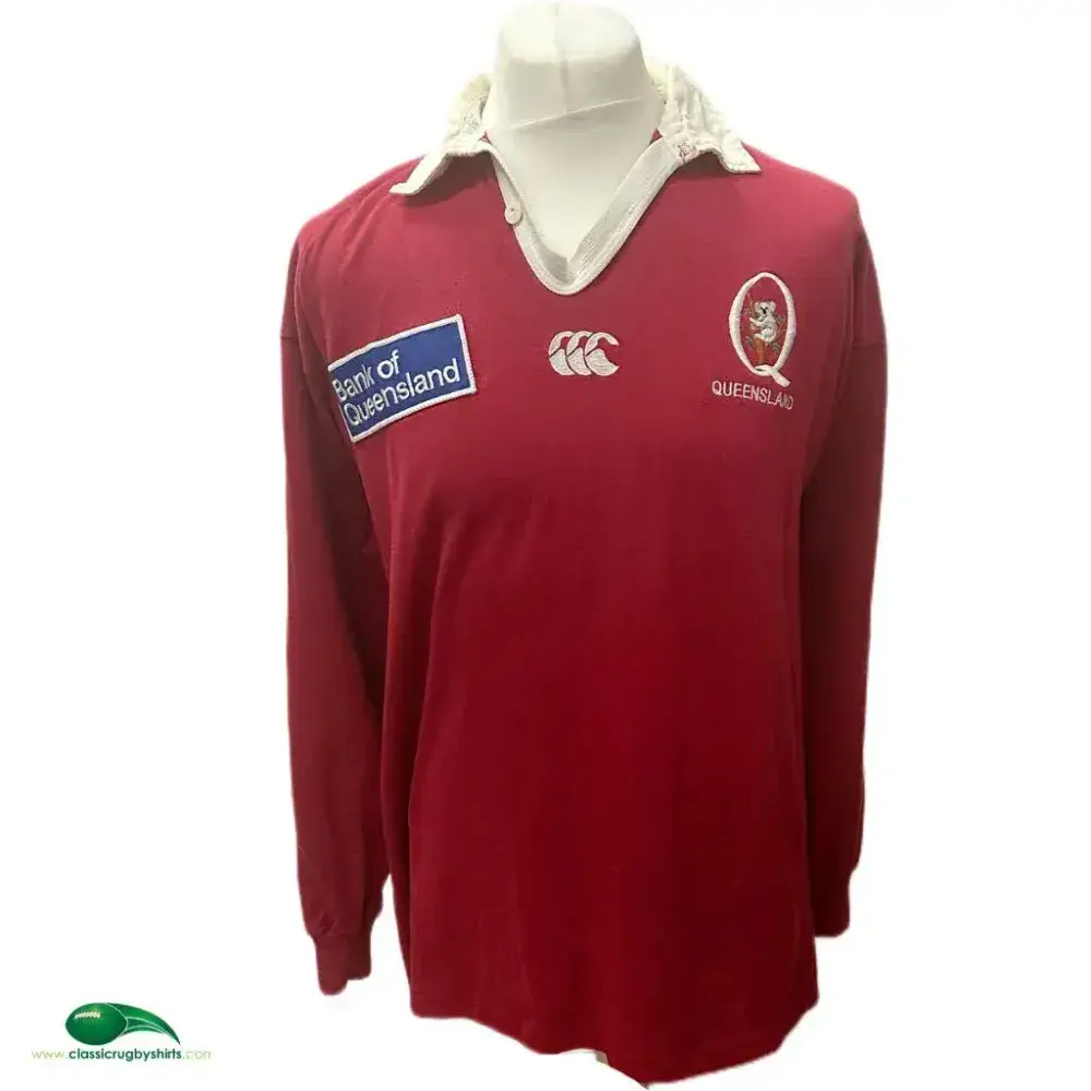 Old Reds Rugby Kit Vintage World Rugby Shirts | 1999 Queensland Reds Classic Old Jerseys