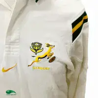 1999 Springboks Rugby Shirt | Old Official Nike Jersey