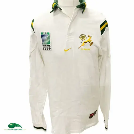 1999 Springboks Rugby Shirt | Old Official Nike Jersey