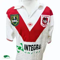 1999 St George Illawarra Dragons Rugby Shirt | Old Official Classic Jersey