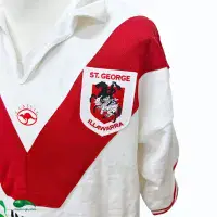 1999 St George Illawarra Dragons Rugby Shirt | Old Official Classic Jersey