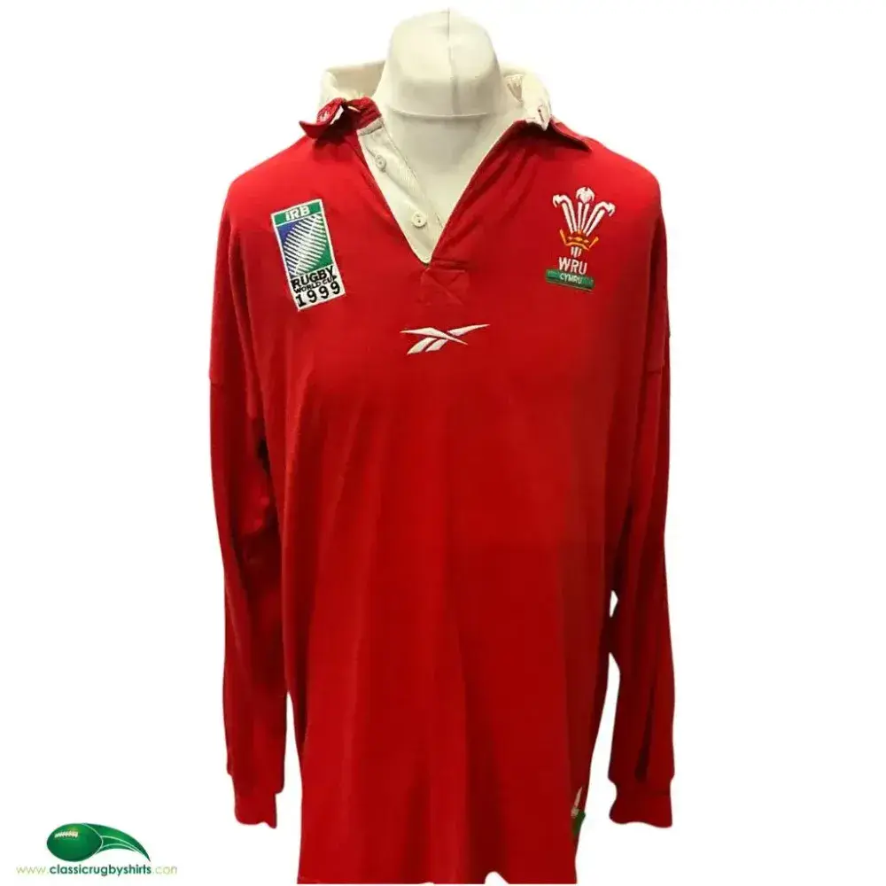 Maillot De Rugby Vintage Coupe Du Monde 1999 – Castres Olympique Cloud's – Taille XXL