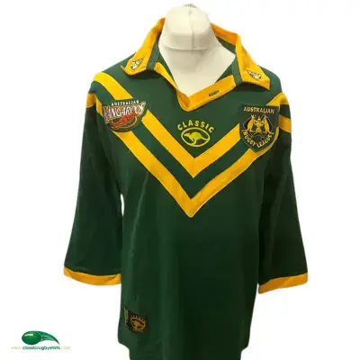 2000 2001 Australia Rugby League Shirt Adults Large Kangaroos