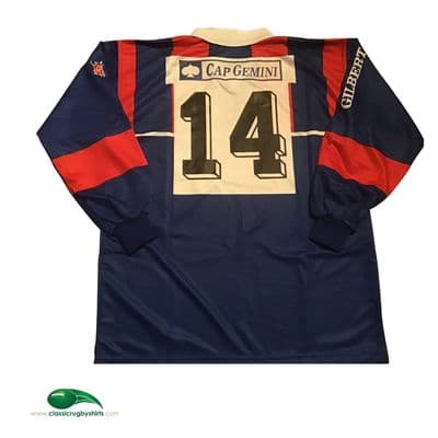 2000 2001 FC Grenoble No 14 Rugby Union Shirt XL 2XL