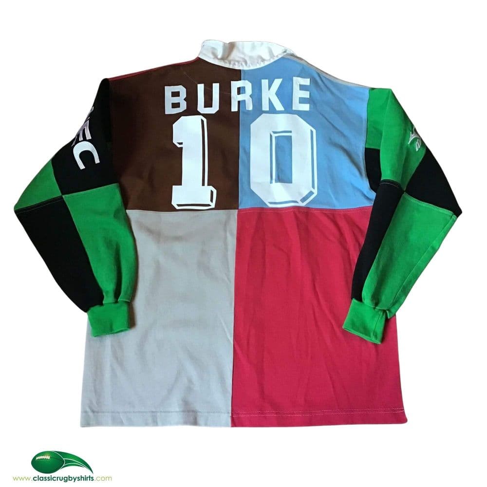Classic Rugby Shirts 2000 Harlequins Vintage Old Match Jerseys