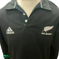 2000/01 All Blacks Rugby Shirt | Old Official Adidas Jersey