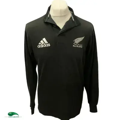 2000 2001 New Zealand L/s Rugby Union Shirt Medium