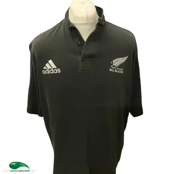 2000/01 All Blacks Rugby Shirt | Old Official Adidas Jersey