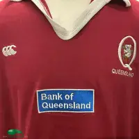 2000/01 Queensland Reds Rugby Shirt | Old Official Canterbury Jersey