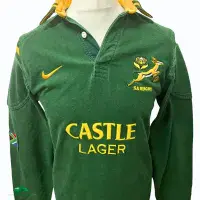 2000/01 Springboks Rugby Shirt | Old Official Nike Jersey