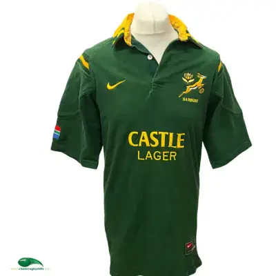 2000 2001 South Africa S/s Rugby Union Shirt Large Medium