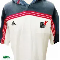 2000/01 USA Rugby Shirt | Old Official Adidas Jersey