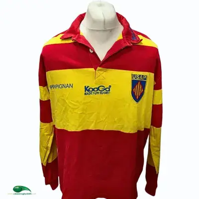 2000 2001 USA Perpignan Rugby Shirt Large