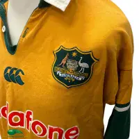 2000/02 Wallabies Rugby Shirt | Old Official Canterbury Vintage Jersey